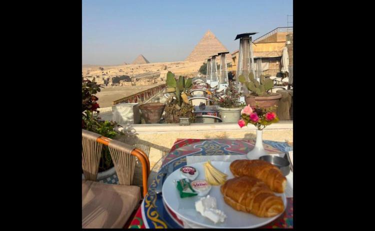Queen Cleopatra View Hotel Kafret el-Gabal Екстериор снимка